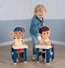 Arztwagen für Kinder - Set Arztpraxis mit Anatomie des menschlichen Körpers Doctor's Office Smoby mit Patienten im Wartezimmer_1