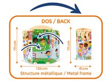 Spielküchensets - Elektronische Küche mit verstellbarer Höhe Tefal Evolutive und Schule für Kindergartenkinder Smoby zweiseitig mit Lernspielen_8