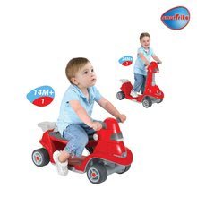 Babytaxiuri de la 12 luni - Babytaxiu şi trotinetă All in One 2in1 smarTrike roşu de la 15 luni_2