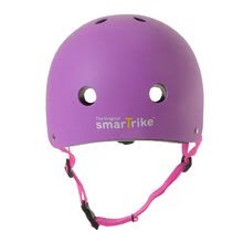 Kaski dla dzieci - Kask smarTrike Z regulowanym rozmiarem 53-55 cm z 11 wiatrakami różowymi._2