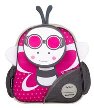 Školske torbe i ruksaci - Ruksak Motiv leptira Bag Butterfly toT's-smarTrike na ramena od neoprena ružičasti_0