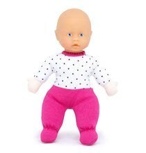 Panenky od 18 měsíců - Panenka malá Petit Bebe Nursery Écoiffier 20 cm v růžových dupačkách od 18 měsíců_0