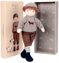 Krpene lutke - Krpena lutka Pepe Rag Doll ThreadBear 25 cm od nježnog i mekog pamuka u poklon pakiranju_0