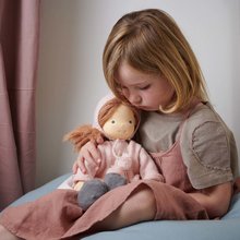 Păpuși de cârpă - Păpușă de cârpă Liselie Doll ThreadBear 36 cm din bumbac fin moale cu căciulă în ambalaj cadou_2