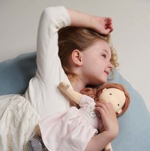 Handrové bábiky - Bábika handrová Liselie Doll ThreadBear 36 cm z jemnej mäkkej bavlny s čepcom v darčekovom balení_0