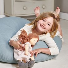 Păpuși de cârpă - Păpușă de cârpă Liselie Doll ThreadBear 36 cm din bumbac fin moale cu căciulă în ambalaj cadou_2