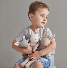 Păpuși de cârpă - Păpușă tricotată iepuraș Baby Threads Cream Bunny ThreadBear 35 cm crem din bumbac moale_2