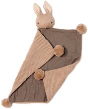 Krpene lutke - Pleteni zečići Baby Threads Taupe Bunny Gift Set ThreadBear smeđi od nježnog i mekog pamuka u poklon pakiranju od 0 mjes_2