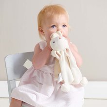 Kuschel- und Einschlafspielzeug - Kuschelhase Baby Threads Cream Bunny Comforter ThreadBear creme 42 cm aus feiner weicher Baumwolle ab 0 Monat_0