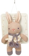 Krpene lutke - Pleteni zečići Baby Threads Taupe Bunny Gift Set ThreadBear smeđi od nježnog i mekog pamuka u poklon pakiranju od 0 mjes_1