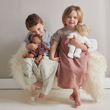 Szmaciane lalki - Lalka z materiału Baby Lola Doll ThreadBear 35 cm z delikatnej i miękkiej bawełny ze ściąganą pieluchą_2