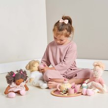 Hadrové panenky - Panenka hadrová Baby Lilli Doll ThreadBear 41 cm z jemné měkké bavlny s odnímatelnou plenou_3