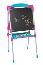 Easels - Smoby Magnetic and Drawing Board 125 cm high with shelf and 128 accessories, pink_2
