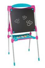 Schultafel - Magnet- und Zeichentafel Smoby 125 cm hoch mit Ablage und 128 Accessoires rosa_2