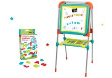 Set Zeichentafel und Magnete Ultimate Board Smoby Doppelseitig faltbares und magnetisches Alphabet und Zahlen 72 Stück