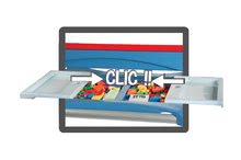 Školske ploče - Magnetna ploča za crtanje Smoby podesiva 80-125 cm s ormarićem i 128 dodataka plava_4