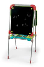 Školské tabule - Tabuľa na kreslenie a magnetky Evolutiv Board Smoby výškovo polohovateľná obojstranná s úložným priestorom a 80 doplnkov_3