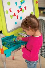 Šolske table - Tabla za risanje in magnetki Evolutiv Board Smoby po višini nastavljiva dvostranska s prostorom za shranjevanje a 80 dodatkov_4