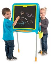 Tafel und Bänke Sets - Smoby Schultafel magnetisch doppelseitig, 80 Zubehörteile und 2 KidChair-Stühle_0