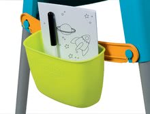 Easels - Activity Smoby Magnetic School Board double-sided, with 80 accessories, blue_0