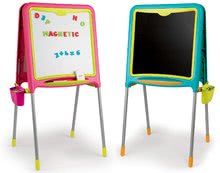 Easels - Activity Smoby Magnetic School Board double-sided, with 80 accessories, blue_5