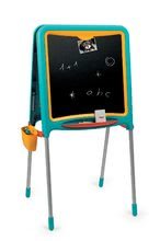 Školske ploče - Set ploča za crtanje i magneti Metal Board Smoby obostrana i stolica Kid zelena_1