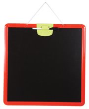 Školske ploče - Magnetická tabuľa závesná Activity Smoby obojstranná s perom od 3 rokov 410701 _0