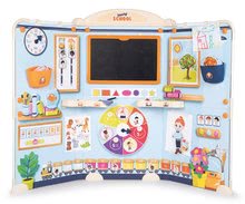 Kuchynky pre deti sety - Set reštaurácia s elektronickou kuchynkou Chef Corner Restaurant Smoby s detským kútikom na kreslenie a učenie_2