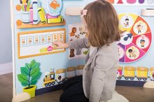 Školské tabule - Škola pre škôlkárov School Smoby Hra na učiteľa a žiaka s množstvom náučných hier a 80 doplnkami_3