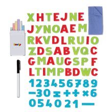 Školní lavice - Lavice na kreslení a magnetky Little Pupils Desk Smoby s oboustrannou tabulí a úložným prostorem s 80 doplňky_2