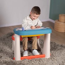 Šolske klopi - Klop za risanje Magical Desk Smoby Riši in briši s 3 predalčki in 12 dodatki od 24 mes_3