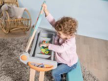Domčeky pre bábiky sety - Set domček pre bábiku Large Doll's Play Center Natur D'Amour Baby Nurse Smoby a lavica na písanie a kreslenie s 32 cm bábikou_33