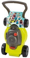 Otroška vozila na pedala kompleti - Komplet traktor na pedale Claas Farmer XL s prikolico Smoby in samokolnica s kosilnico in vrtnim vozičkom_14