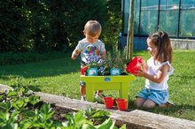 Hry na zahradníka - Stůl pro zahradníka The Flower Box Garden&Seasons Écoiffier s nářadím a doplňky od 18 měsíců_1