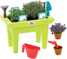 Case per bambini  - Set casetta Neo Jura Lodge Smoby con due porte e tavolo da giardiniere dai 24 mesi_4