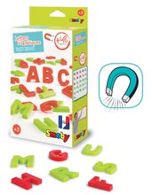 Magneti per bambini - Lettere magnetiche grandi ABC Smoby colorati 48 pezzi_0