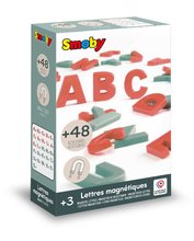 Magnetky pre deti - Magnetické písmenká veľké ABC Magnetic Letters Smoby dvojfarebné 48 kusov_2