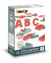 Aimants pour enfants - Magnetické písmenká veľké ABC Magnetic Letters Smoby dvojfarebné 48 kusov_2