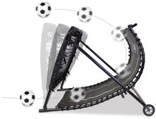 Futbal - Odrazová sieť futbalová Kickback football rebounder Exit Toys multifunkčná oceľový rám 124*90 cm_2