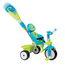 Trojkolky od 10 mesiacov - Trojkolka Baby Driver Confort Sport Smoby modro-zelená od 10 mes_9