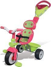 Trojkolky od 10 mesiacov - Trojkolka Baby Driver Confort Fille Smoby ružovo-zelená od 10 mes_2