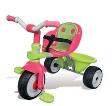 Trojkolky od 10 mesiacov - Trojkolka Baby Driver Confort Fille Smoby ružovo-zelená od 10 mes_0