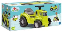 Babytaxiuri de la 12 luni - Babytaxiu tractor verde Tractor Ride On Écoiffier cu spațiu de depozitare sub scaun de la 12-36 luni_0