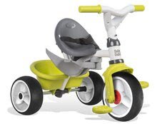 Tricikli za djecu od 10 mjeseci - SMOBY 444192 trojkolka Baby Balade Vert so slnečníkom vodiacou tyčou a ohrádkou zelená od 10 mesiacov _2