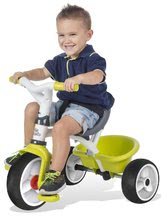 Triciclete de la 10 luni - Tricicletă Baby Balade Vert Smoby cu copertină verde-alb de la vârsta de 10 luni_2