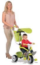 Tricikli za djecu od 10 mjeseci - SMOBY 444192 trojkolka Baby Balade Vert so slnečníkom vodiacou tyčou a ohrádkou zelená od 10 mesiacov _3