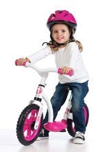 Odrážadlá od 18 mesiacov - Balančné odrážadlo Learning Bike Smoby s nastaviteľnou výškou sedadla bielo-ružové od 24 mes_9