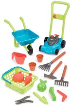  Igre vrtnarjenja - Samokolnica s kosilnico Garden Super Pack 3in1 Écoiffier z vrtnim orodjem 16 dodatkov od 18 mes_2