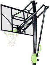 Košarka  - Košarkarski koš s tablo in obročem Galaxy Inground basketball Exit Toys kovinska konstrukcija namestitev na tla nastavljiva višina_6