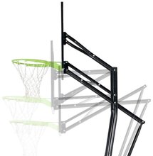 Basketbal - Basketbalová konštrukcia s doskou a flexibilným košom Galaxy Inground basketball Exit Toys oceľová uchytenie do zeme nastaviteľná výška_0